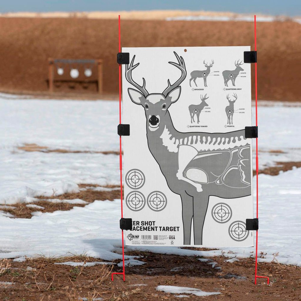 Ez Aim Deer Vitals Corrugated Target 23x25" - Image 2