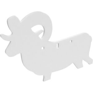 Birchwood Casey Ar500 Silhouette 3-hole Ram 3-8"