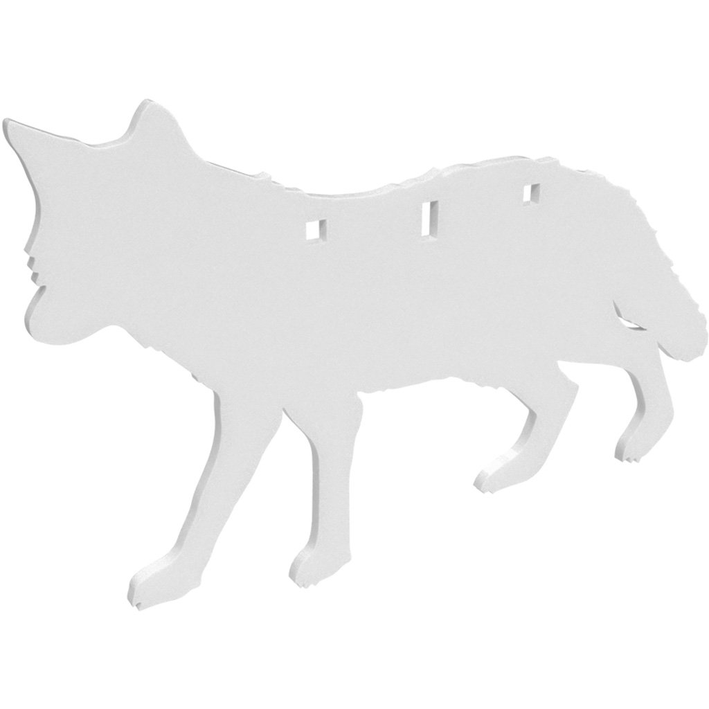 Birchwood Casey Ar500 Silhouette 3-hole Coyote 3-8"