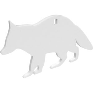 Birchwood Casey Ar500 Silhouette 1-hole Racoon 3-8"