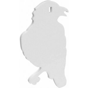 Birchwood Casey Ar500 Silhouette 1-hole Crow 3-8"