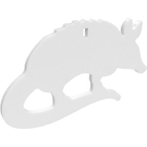 Birchwood Casey Ar500 Silhouette 1-hole Armadillo 3-8"