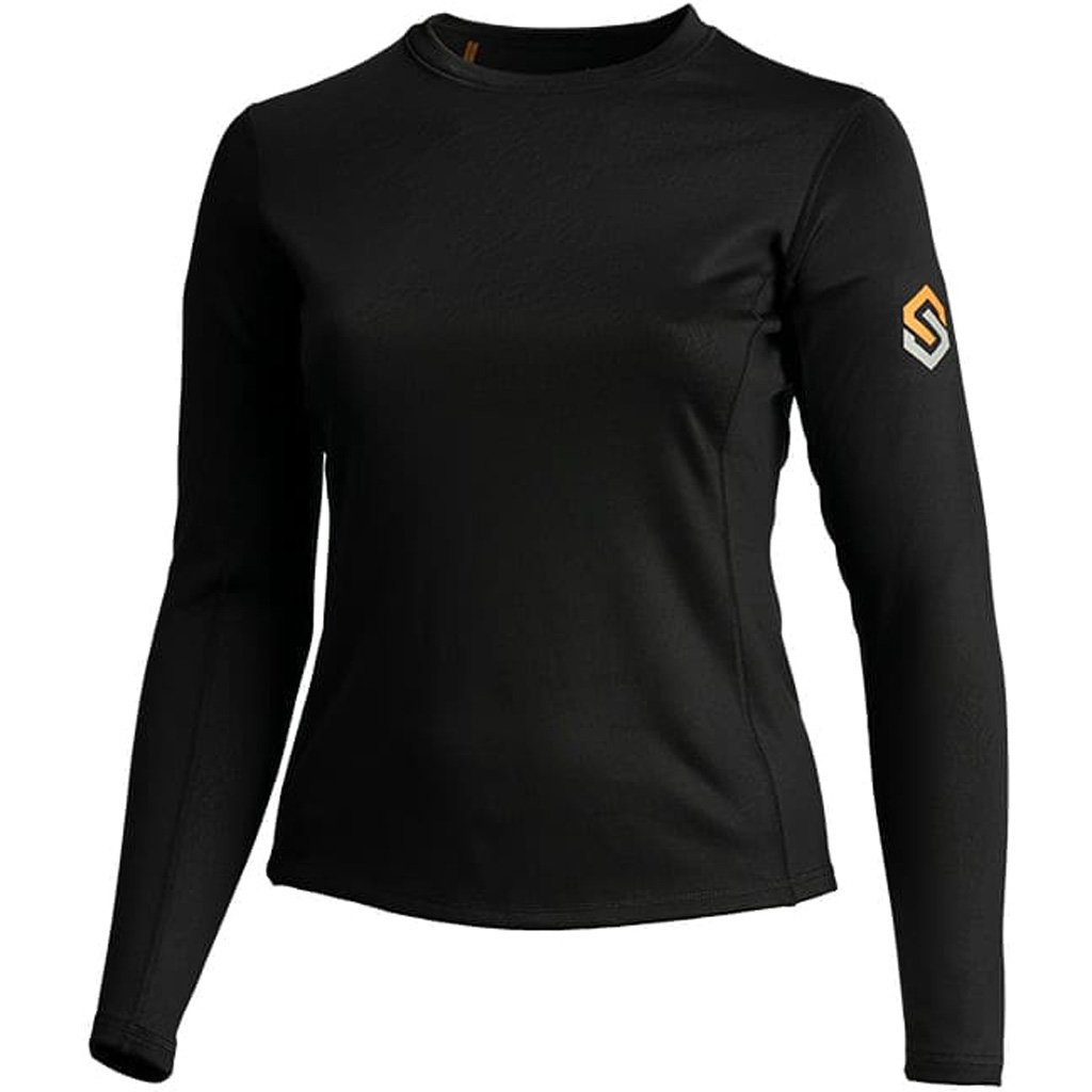 Scentlok Womens Climafleece Baseslayer Top Black X-large - Image 2