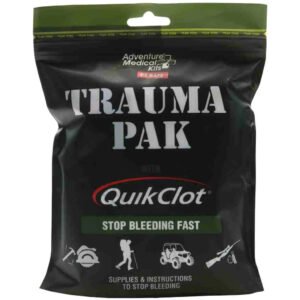 Adventure Trauma Pak First Aid Kit With Quikclot