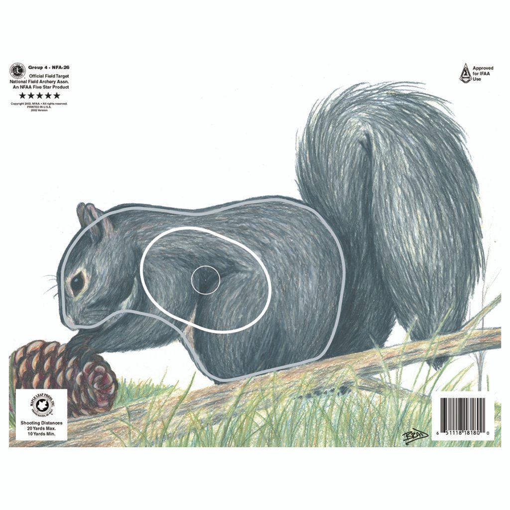 Maple Leaf Nfaa Animal Faces Group 4 Squirrel