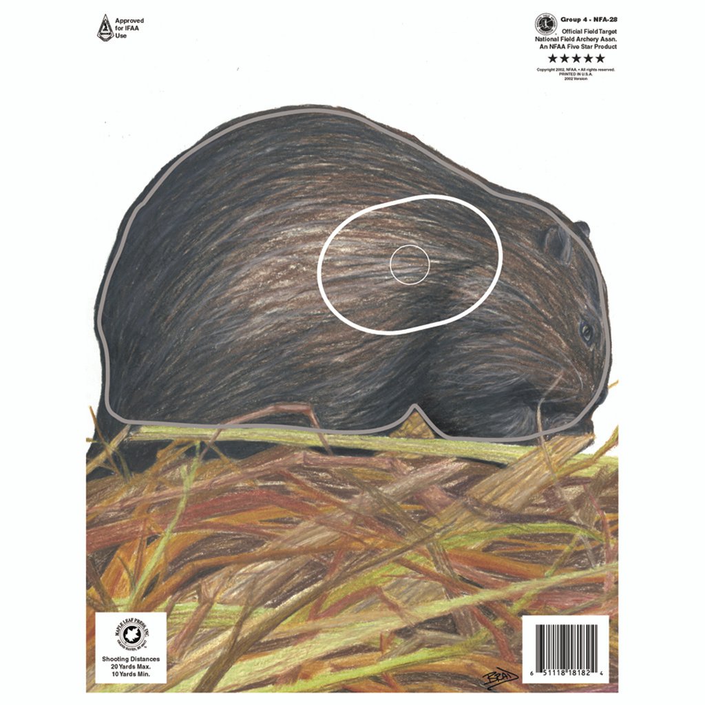 Maple Leaf Nfaa Animal Faces Group 4 Muskrat