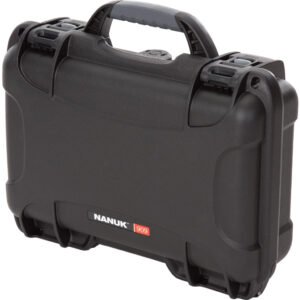 Nanuk Pistol And Accessory Hard Case W-foam Black 11.4 In. X 7 In. X 3.6 In