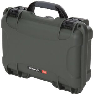 Nanuk Pistol And Accessory Hard Case W-foam Olive 11.4 In. X 7 In. X 3.6 In