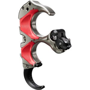 Tru Ball Aileron Hbc Flex Release Red-quick Silver Brass 3 Finger Medium