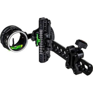 Axcel Driver Plus Slider Sight W-avx-41 Scope Stealth Bh .010 Green Fiber Single Pin Rh