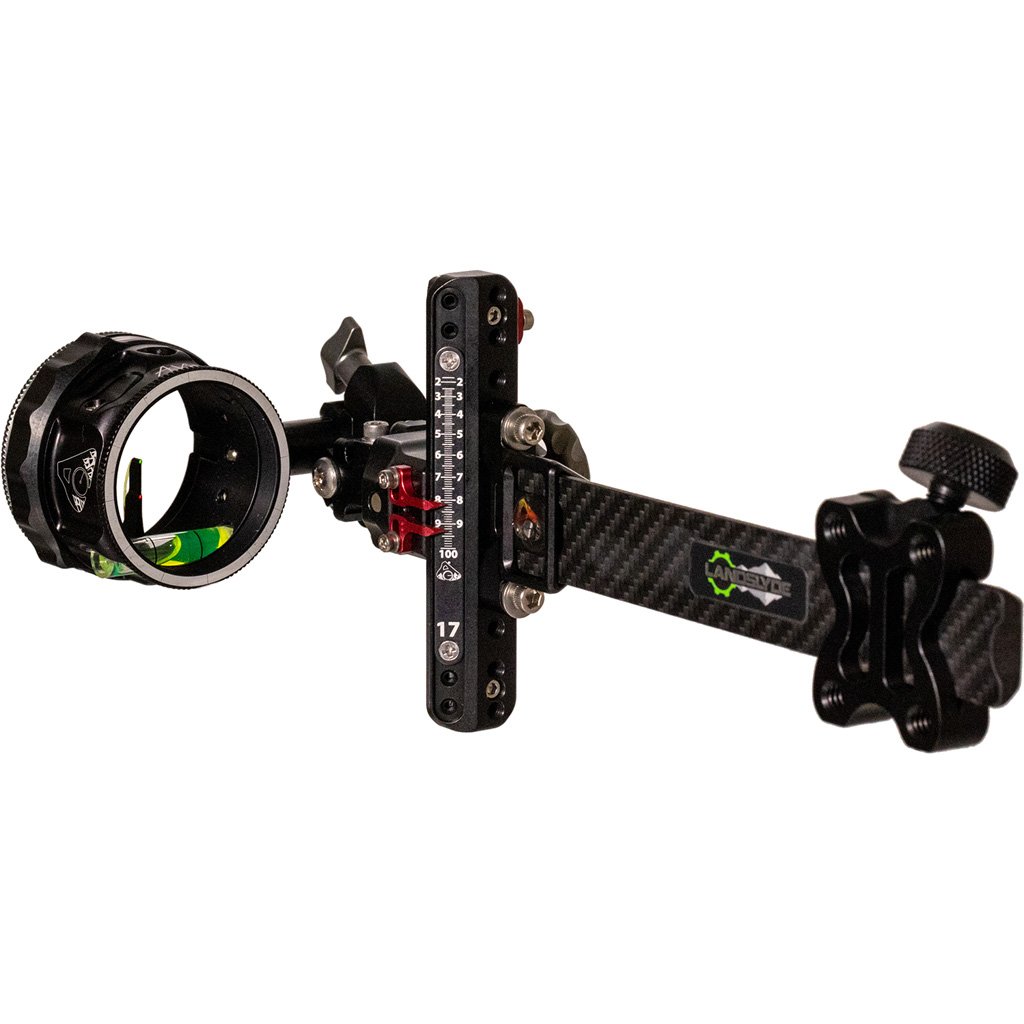 Axcel Landslyde Plus Carbon Pro Slider Sight Avx-41 Scope Ranger Dbl Pin.019 Black - Image 2