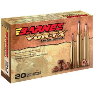 Barnes Vor-tx Rifle Ammo 6.5 Grendel 115 Gr. Ttsx Bt 20 Rd.