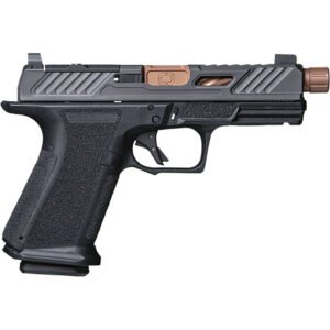 Shadow Systems Mr920 Elite Slide Optic Pistol 9mm 4 In. Black Frame Threaded Barrel Bronze 15 Rd