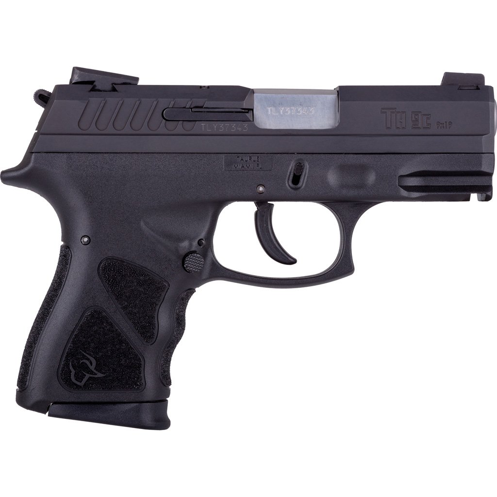 Taurus Th9c Compact Pistol 9mm 3.54 In. Black 17 & 13 Rd.