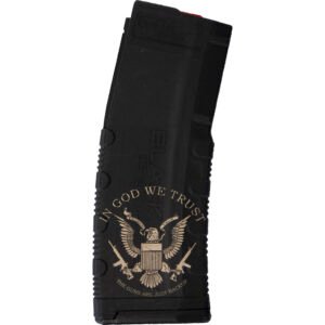 Black Rain Ordnance Lasered Ar15 Magazine God's Gun 30 Rd.