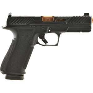 Shadow Systems Dr920 Elite Slide Optic Pistol 9mm 4.5in Black Frame Unthreaded Barrel Bronze 17r