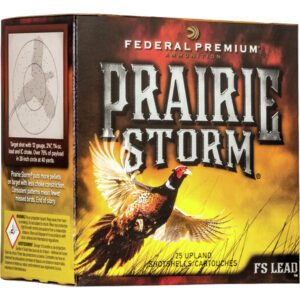 Federal Premium Prairie Storm Shotgun Ammo 20 Ga. 2 3-4 In. 1 Oz. 6 Shot Fs Lead 25 Rd.