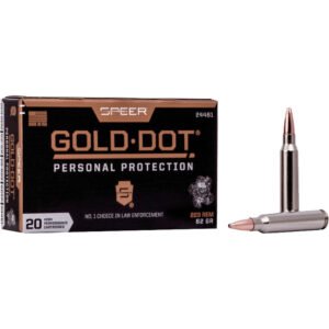 Speer Gold Dot Rifle Ammo 223 Rem. 62 Gr. Speer Gold Dot 20 Rd.