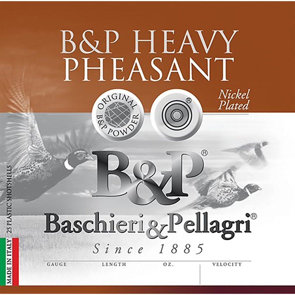 B&p Heavy Pheasant Shotgun Loads 12 Ga. 3 In. 1 5-8 Oz. 1400 Fps 5 Shot 25 Rd.