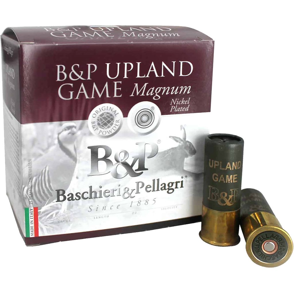 B&p Upland Game Shotgun Loads 12 Ga. 2.75 In. 1 1-4 Oz. 1400 Fps 6 Shot 25 Rd.
