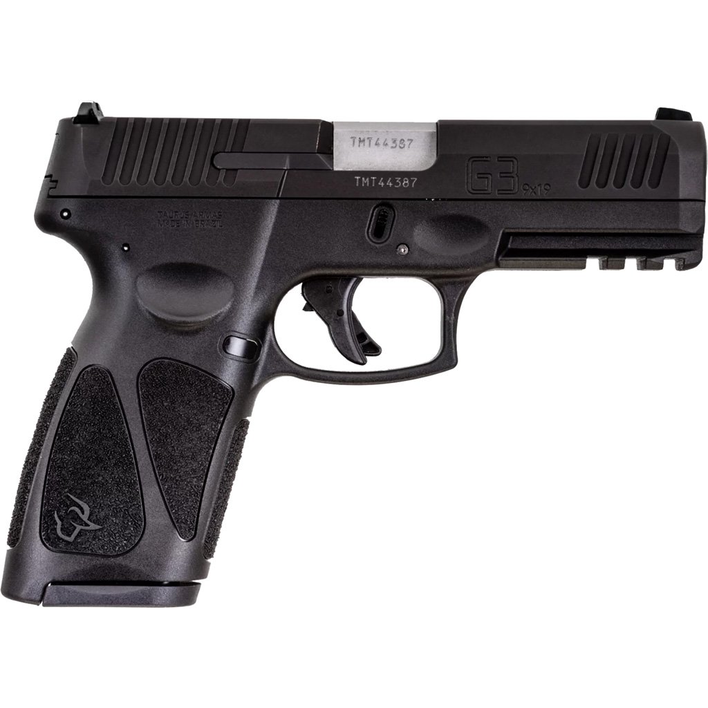 Taurus G3 Pistol 9mm 4 In. Black 10 Rd.