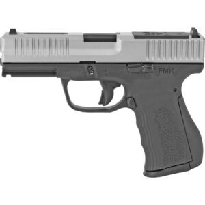 Fmk Elite Pistol Package 9mm 4 In. Black With Titanium Slide 14 Rd.