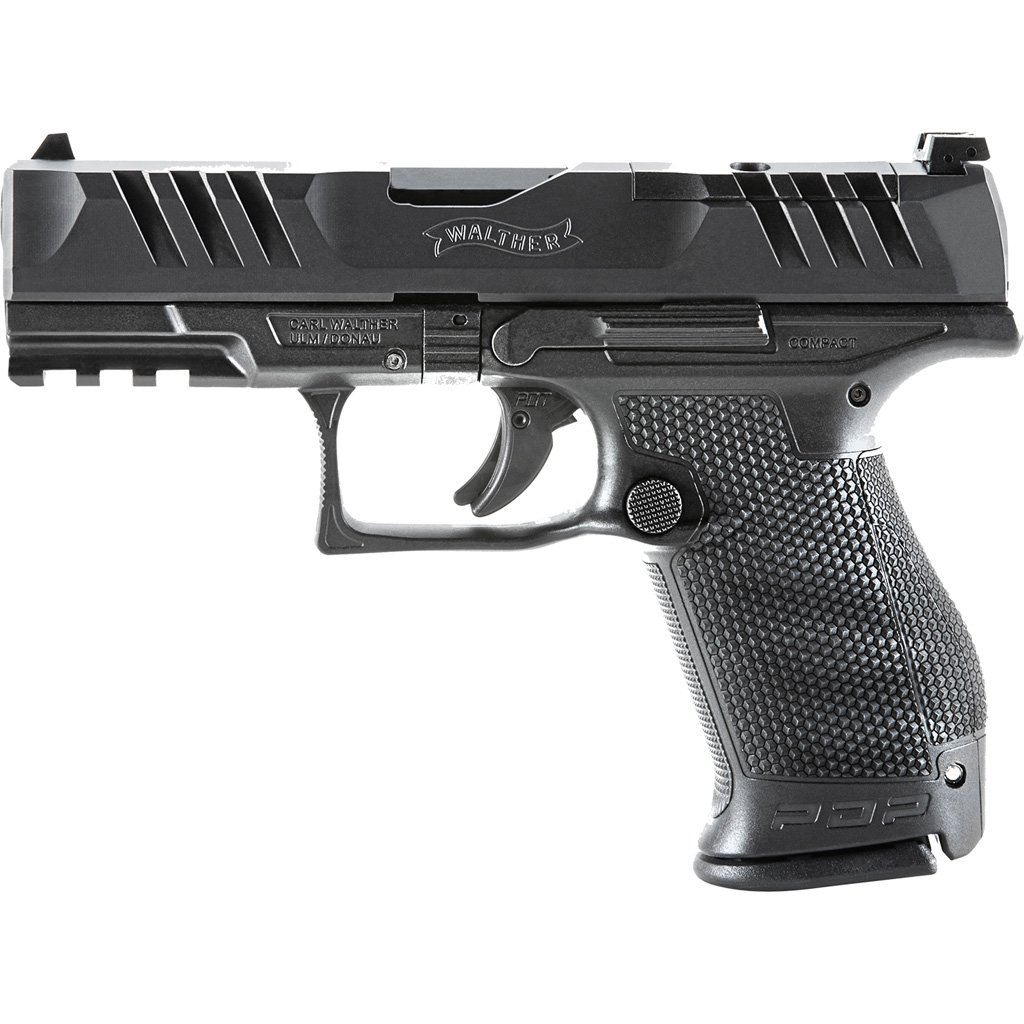 Walther Pdp Compact Optic Ready Pro Sd Pistol 9mm 4.6 In. Black 10 Rd. Threaded