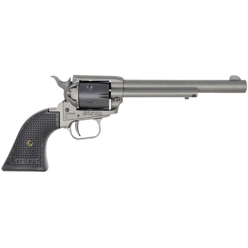 Heritage Rough Rider Cerakote Revolver 22 Lr. 6.5 In. Tungsten 6 Rd.
