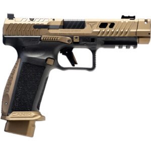 Canik Tti Combat Pistol 9mm 4.6 In. Bronze Mecanik Optic 18 Rd.