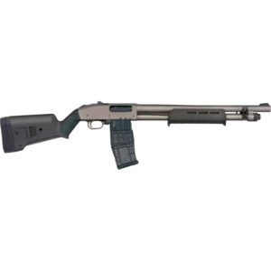 Mossberg 590m Shotgun 12 Ga. 18.5 In. Tungsten Cerakote 3 In.
