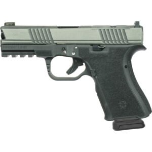 Black Rain Ordnance Frontline Pistol 9mm 4 In. Black-gun Metal Grey Battleworn 15 Rd.
