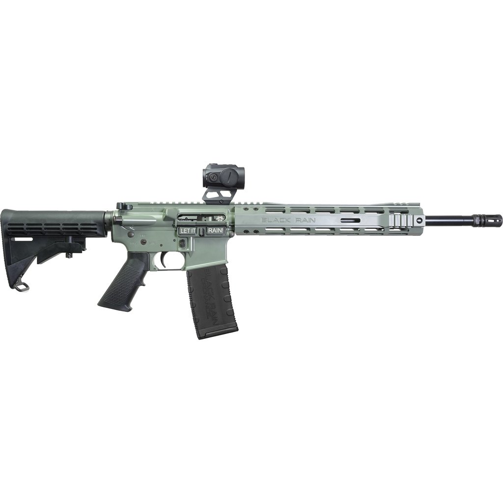 Black Rain Ordnance Spec-15 Sport Rifle 5.56 16 In. Jungle Green W- Vortex Optic