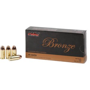 Pmc Bronze Pistol Ammo 45 Acp 230 Gr. Fmj 50 Rd.