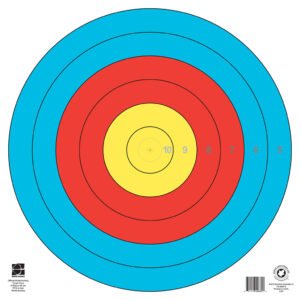 Maple Leaf Target Face Fita 6-ring 80 Cm. 1 Pk.