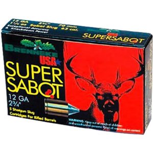 Brenneke Super Sabot Slugs 12 Ga. 2 3-4 In. 1 1-8 Oz. 5 Rd.