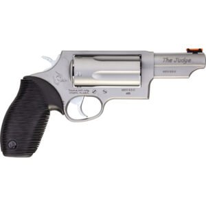 Taurus Judge Magnum Revolver 45 Colt-410 Gauge 5 Rd Stainless-black Grip 3 In.