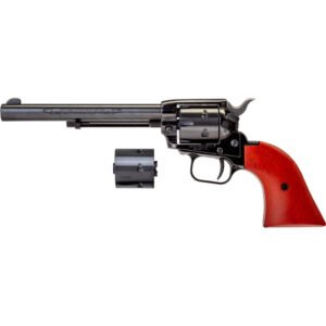 Heritage Rough Rider Revolver 22 Lr-22 Mag. 6.5 In. Blued-cocobolo Grip 6 Rd.