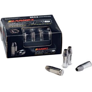 Barnes Tac-xpd Defense Handgun Ammo 45 Acp +p 185 Gr. Tac-xp 20 Rd.