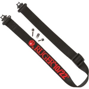 Allen Ruger 10-22 Sling Black-red W- Swivels