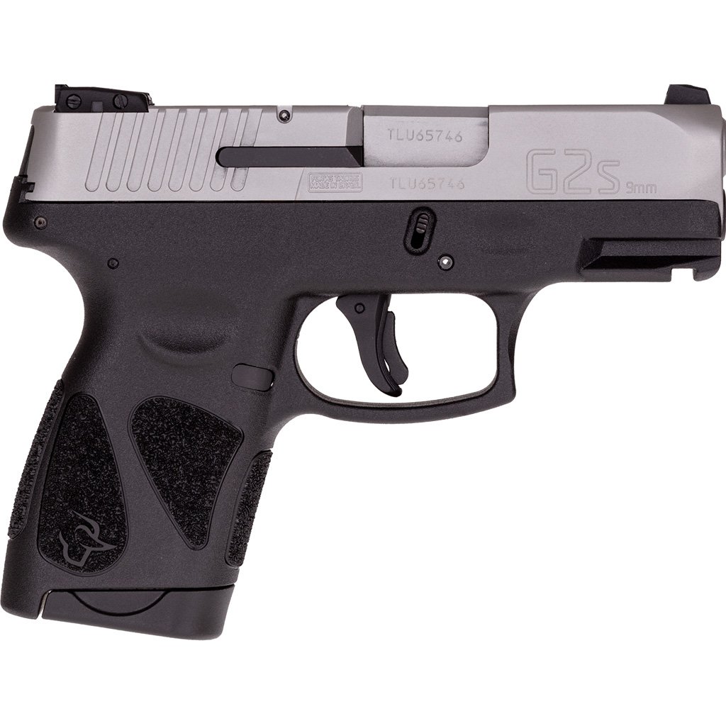 Taurus G2s Pistol 9mm Luger 7+1 Black Stainless Polymer 3.25 In.