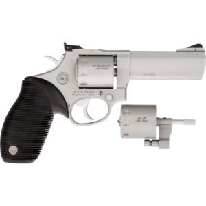 Taurus 992 Tracker Revolver 22 Lr 9 Rd Stainless Frame-black Rubber Grip 4 In.