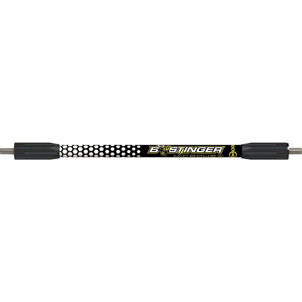 Bee Stinger Microhex V-bar Black-white 12 In.