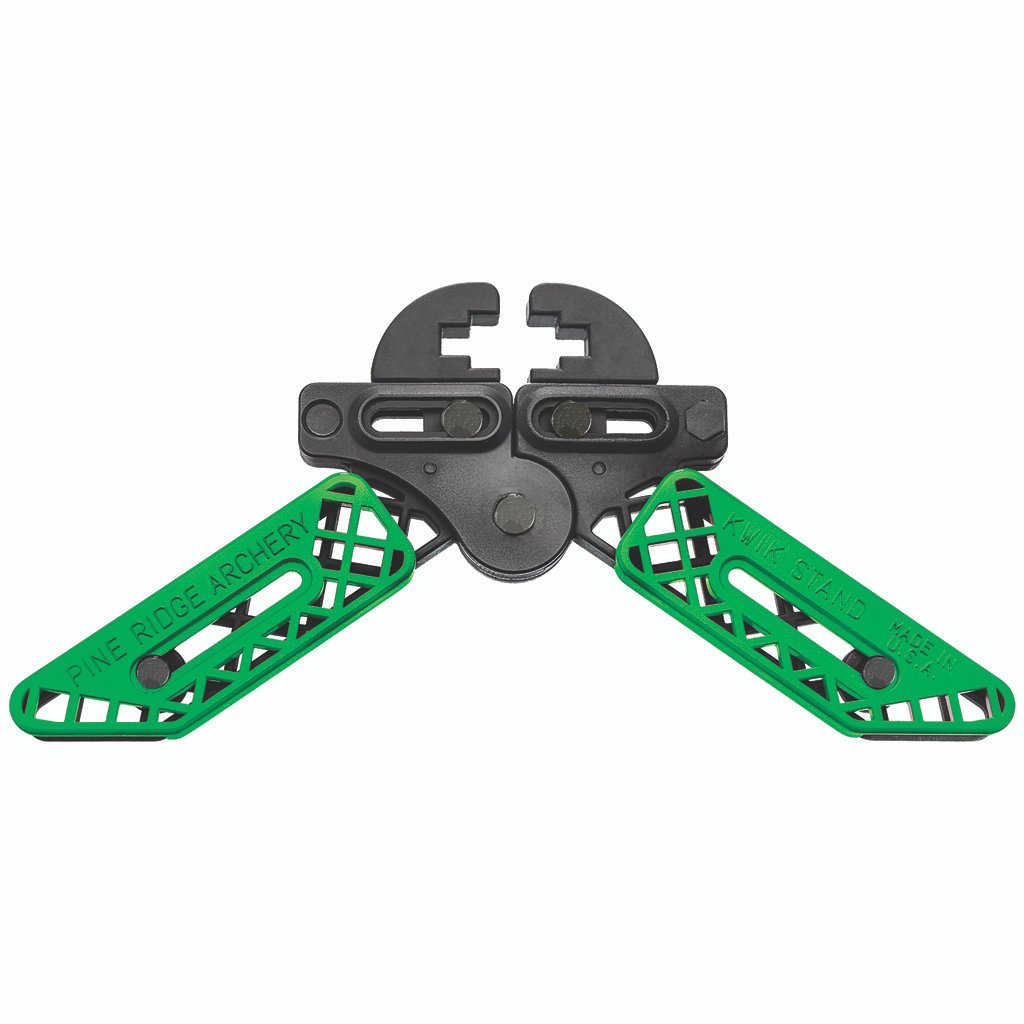 Pine Ridge Kwik Stand Bow Support Lime Green-black