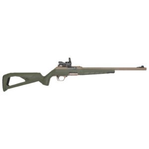 Winchester Wildcat Combo Rifle 22 Lr. 16.5 In. Tan & Od Green With Reflex Sight