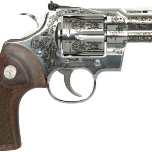 Colt Python Revolver 357 Mag 3 In Engraved Stainless 6 Rd