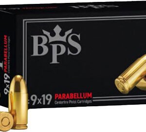 Bps 9mm 124gr Fmj 50rd - 20bx-cs Brass Case